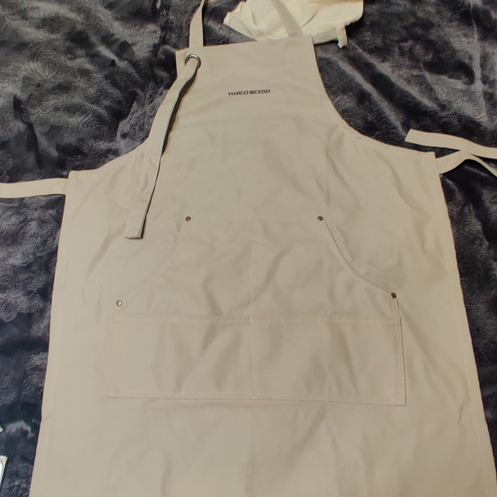 Canvas Apron with Front Pocket Marco Bicego